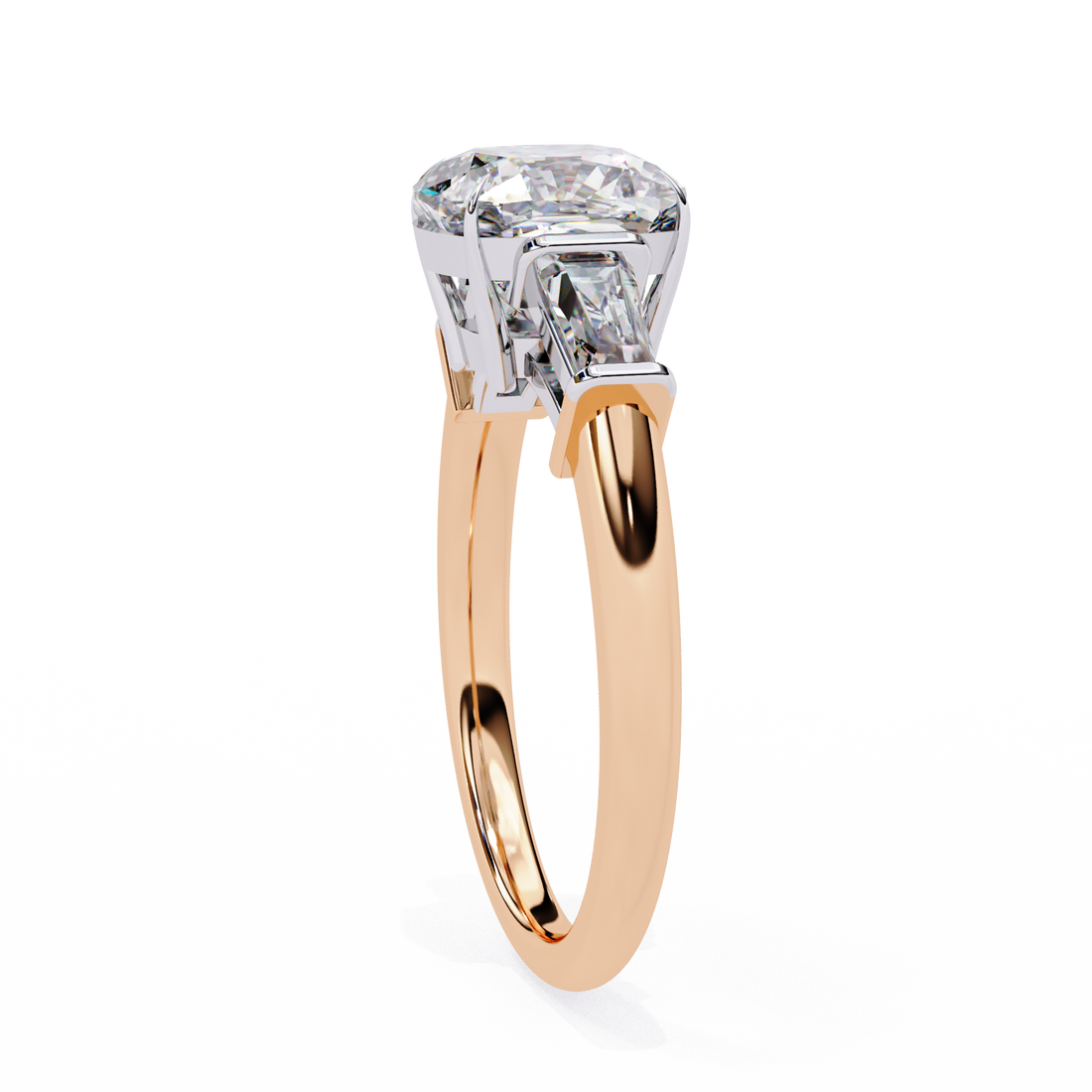 Sterling Grace three Diamond Ring