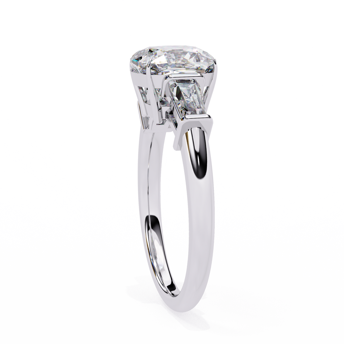 Sterling Grace three Diamond Ring