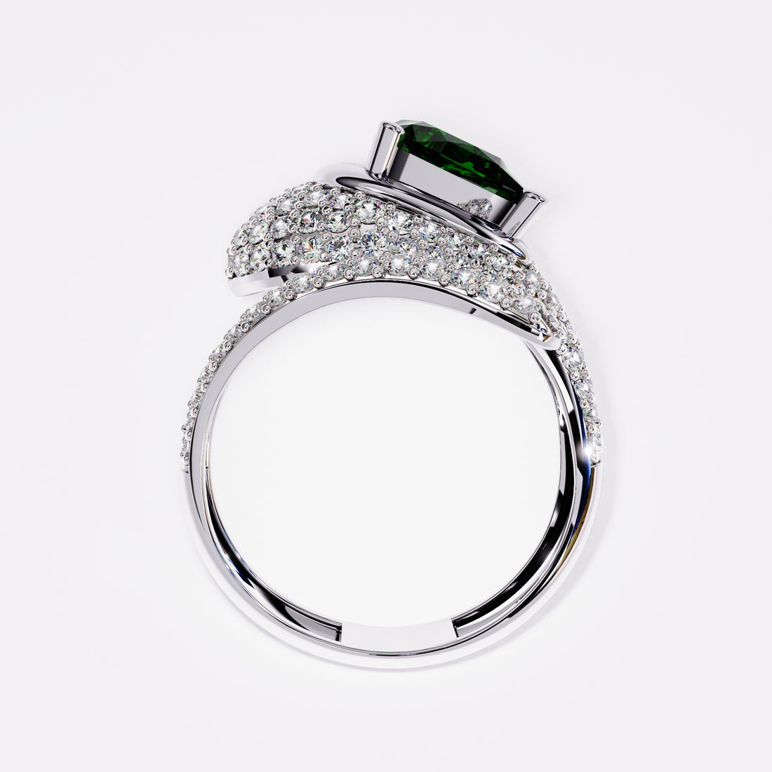 Immaculate Petal Diamond Ring