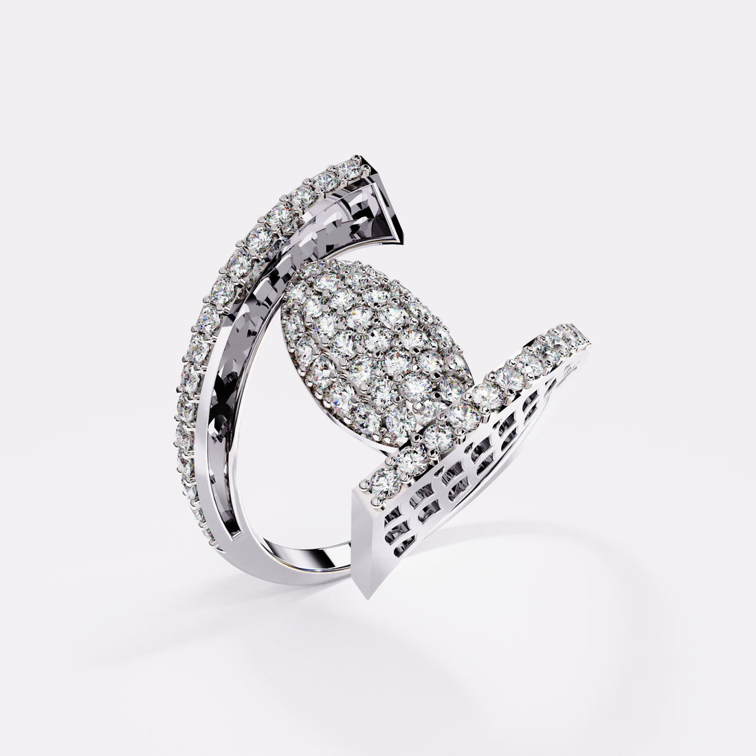 Outerlaced  Whispers Diamond Ring