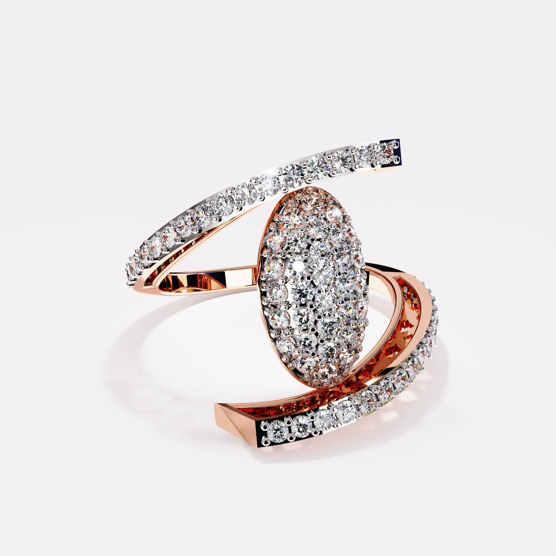 Outerlaced  Whispers Diamond Ring