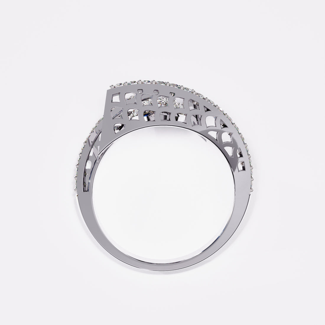 Outerlaced  Whispers Diamond Ring