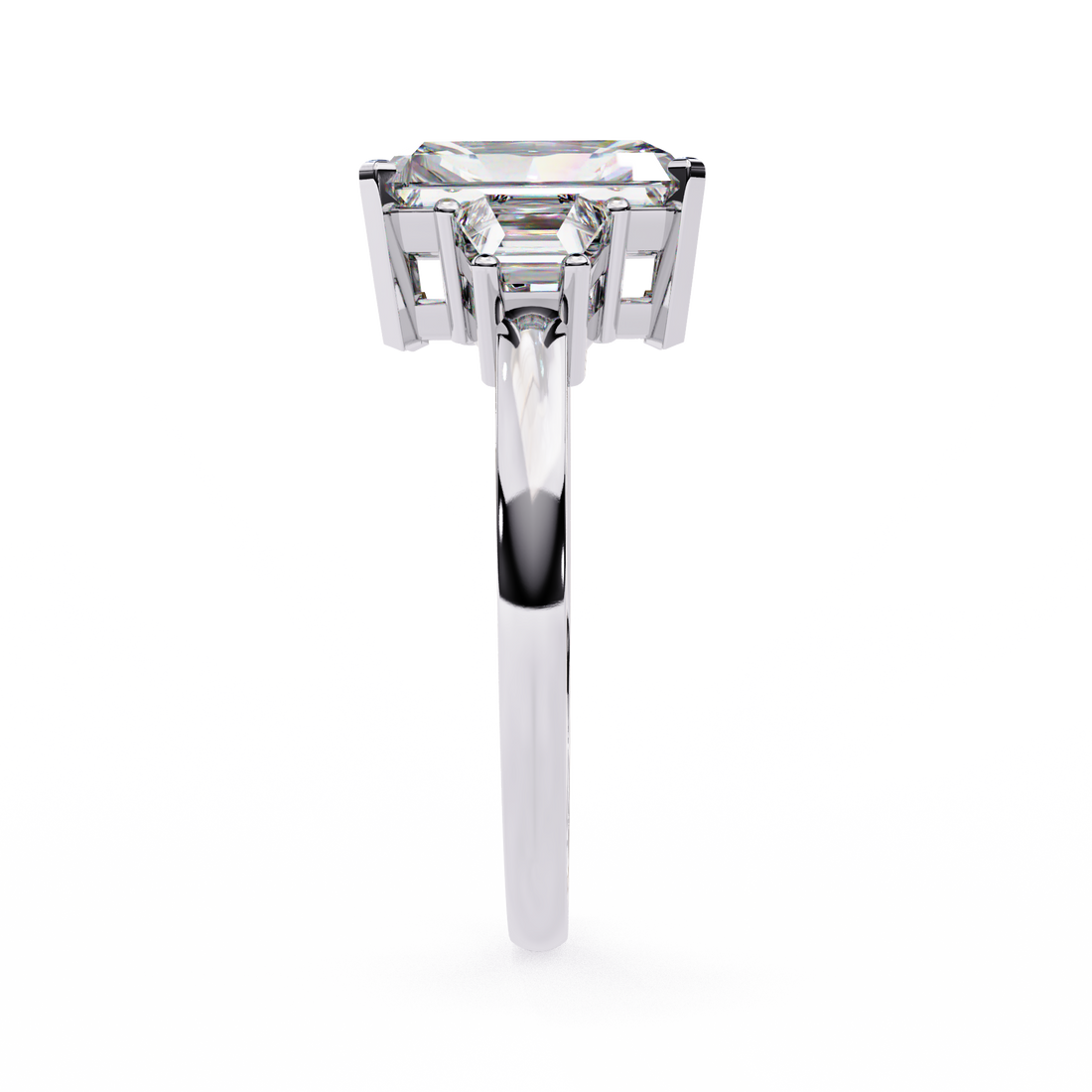 Golden Whisper Diamond Ring