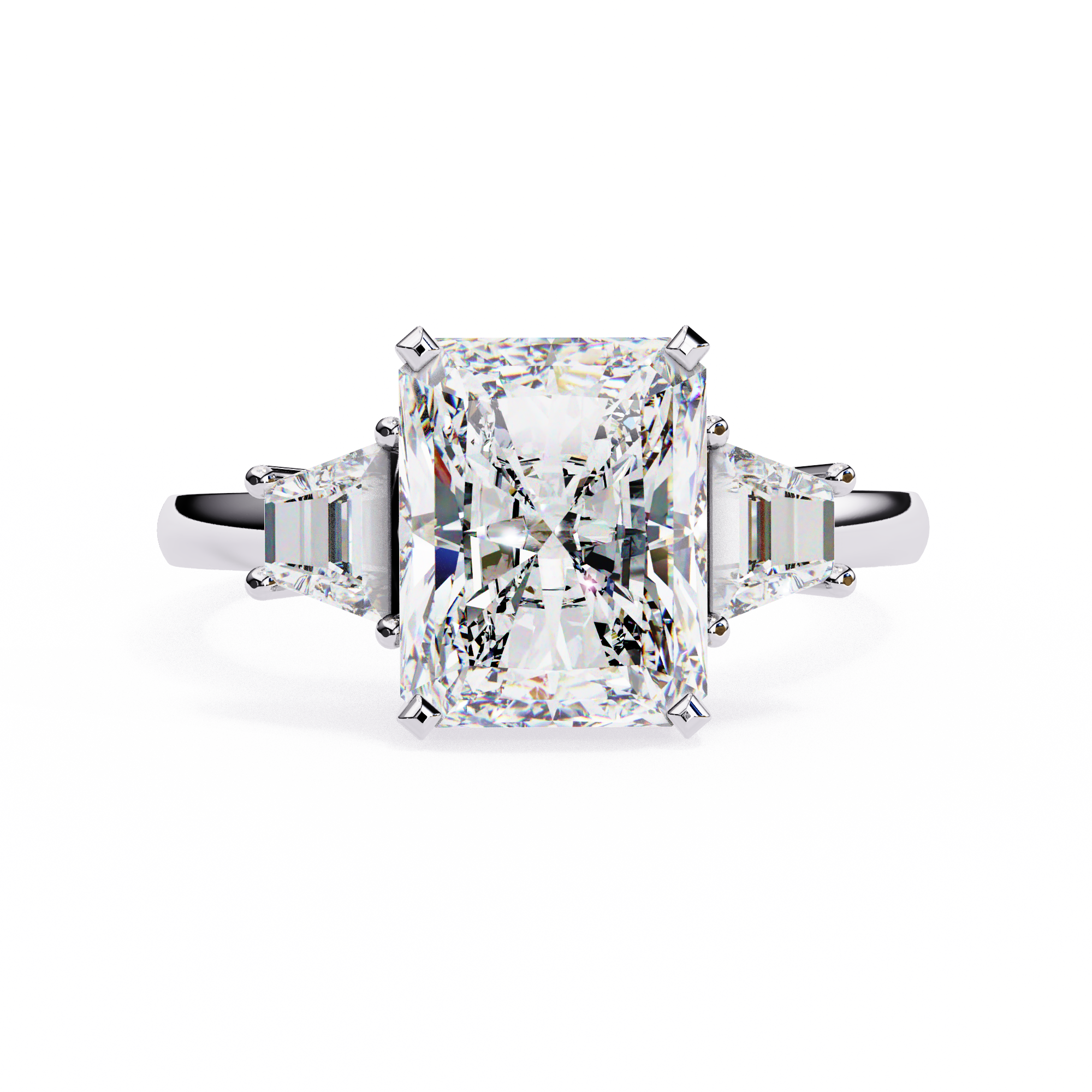 Golden Whisper Diamond Ring