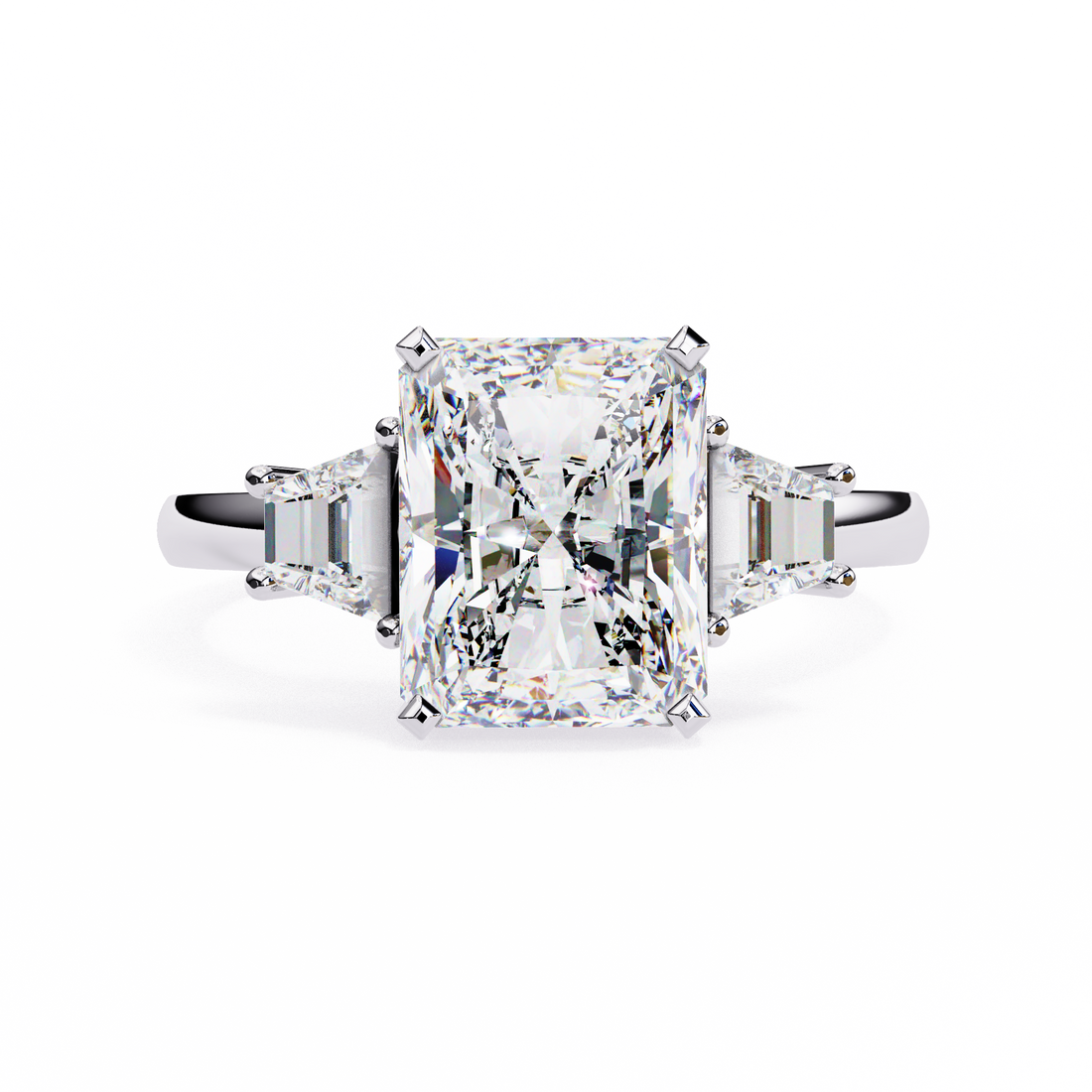 Golden Whisper Diamond Ring