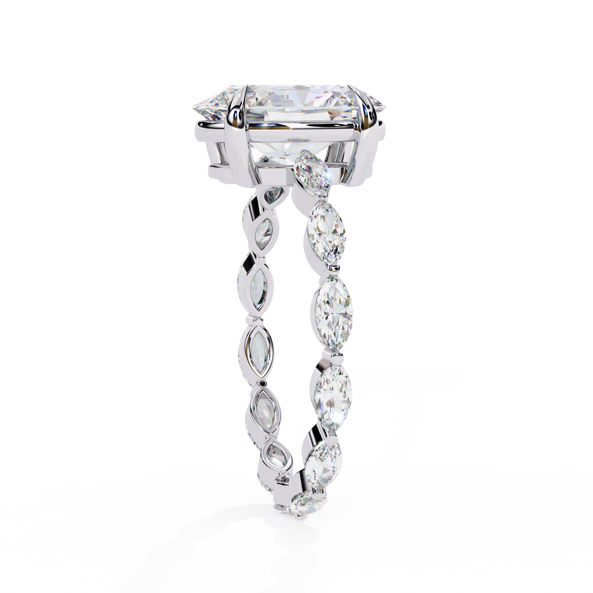 Celeste Oval Diamond Ring