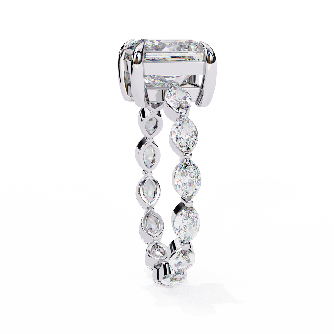 Perfect Rhythm Princess Diamond Ring