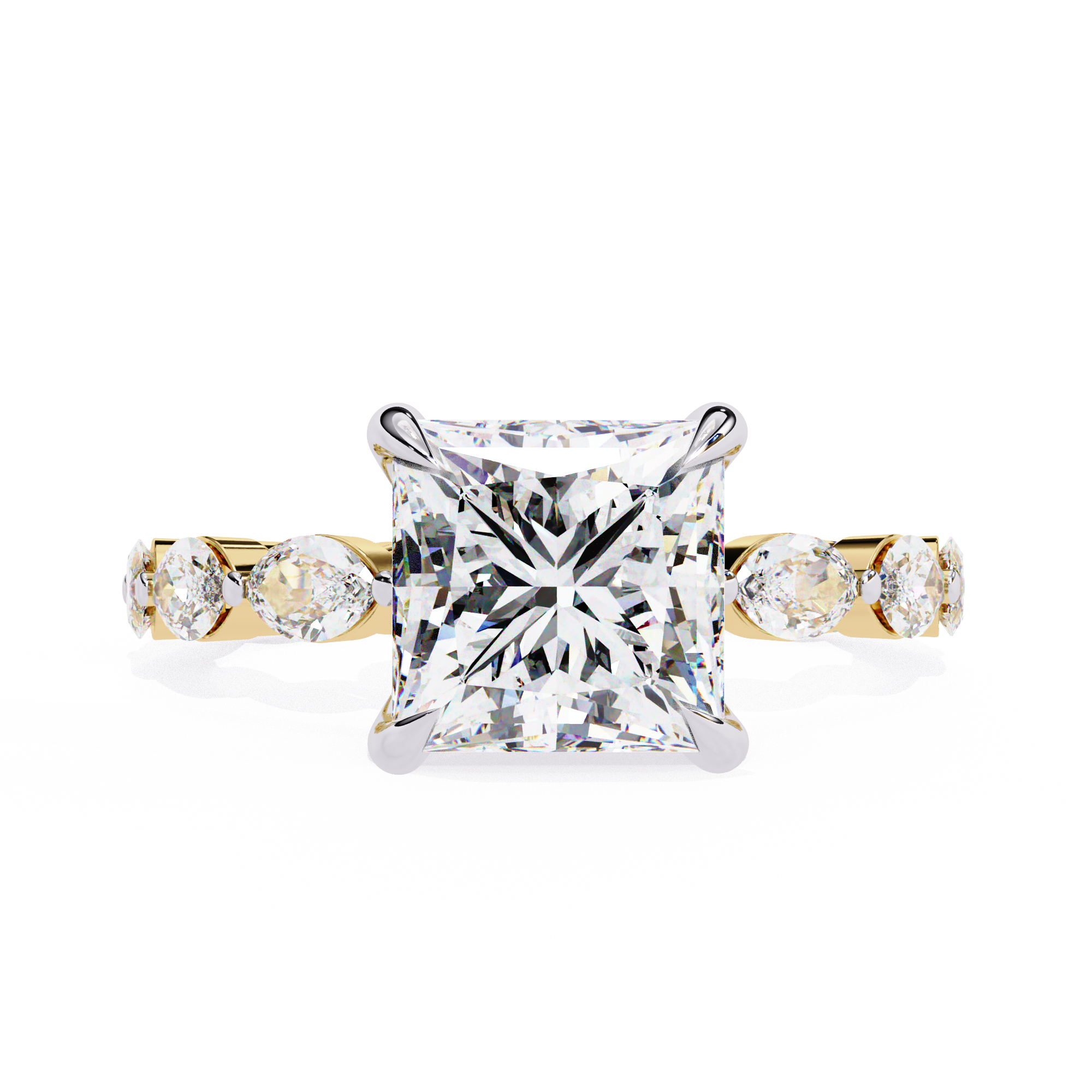 Perfect Rhythm Princess Diamond Ring