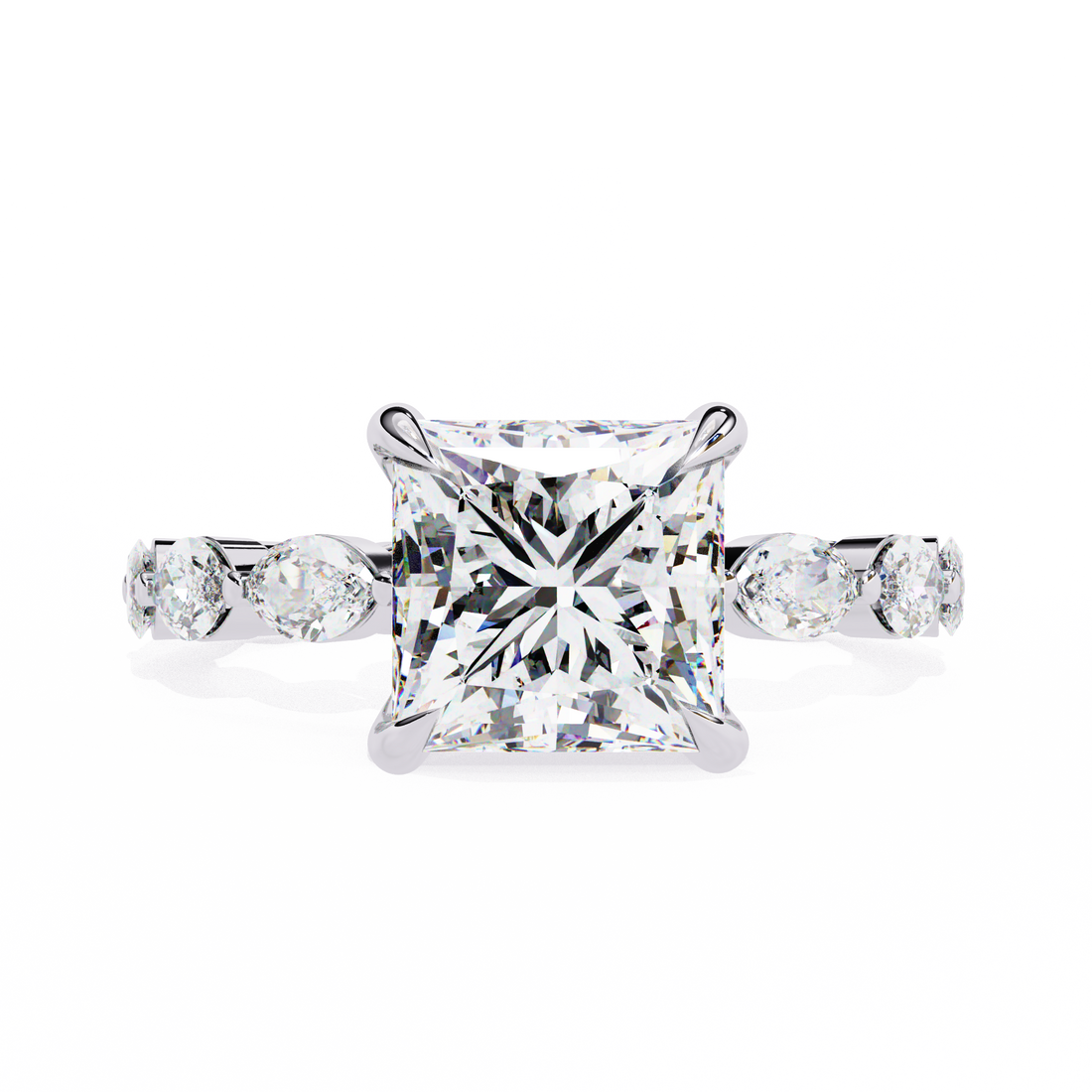Perfect Rhythm Princess Diamond Ring