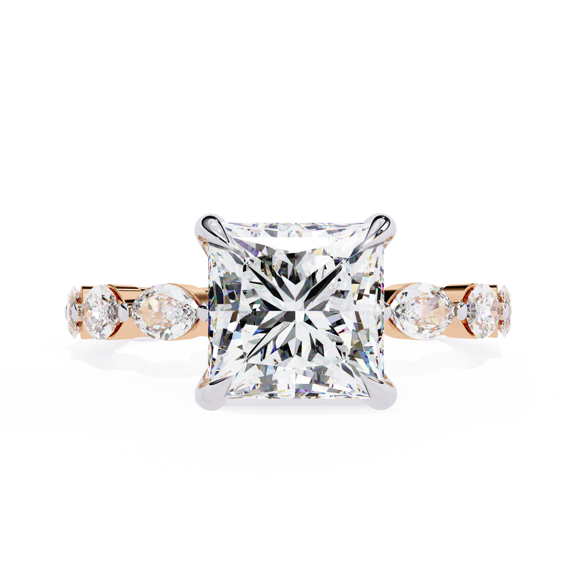 Perfect Rhythm Princess Diamond Ring