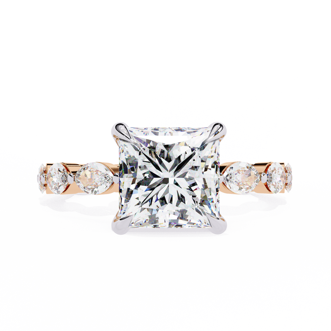 Perfect Rhythm Princess Diamond Ring