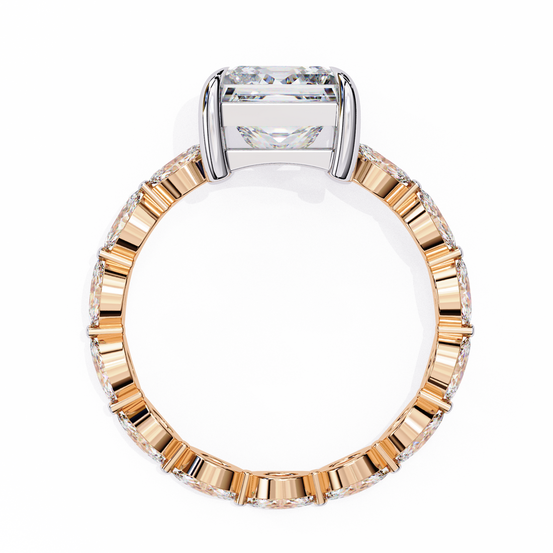 Perfect Rhythm Princess Diamond Ring