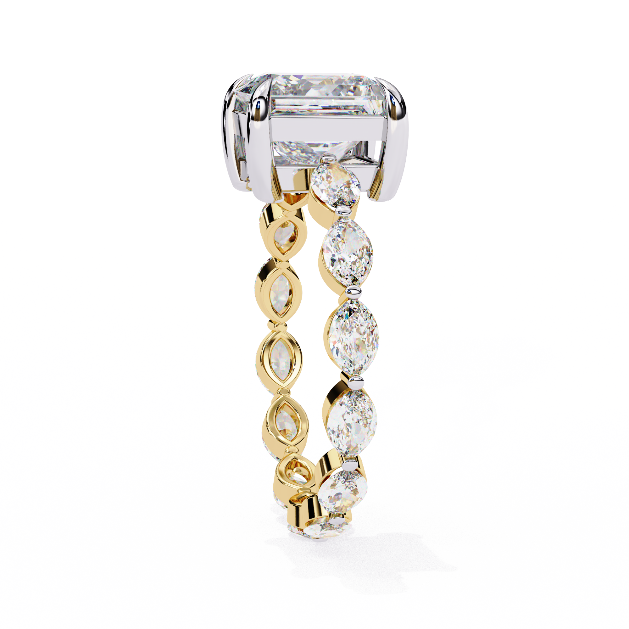 Perfect Rhythm Princess Diamond Ring