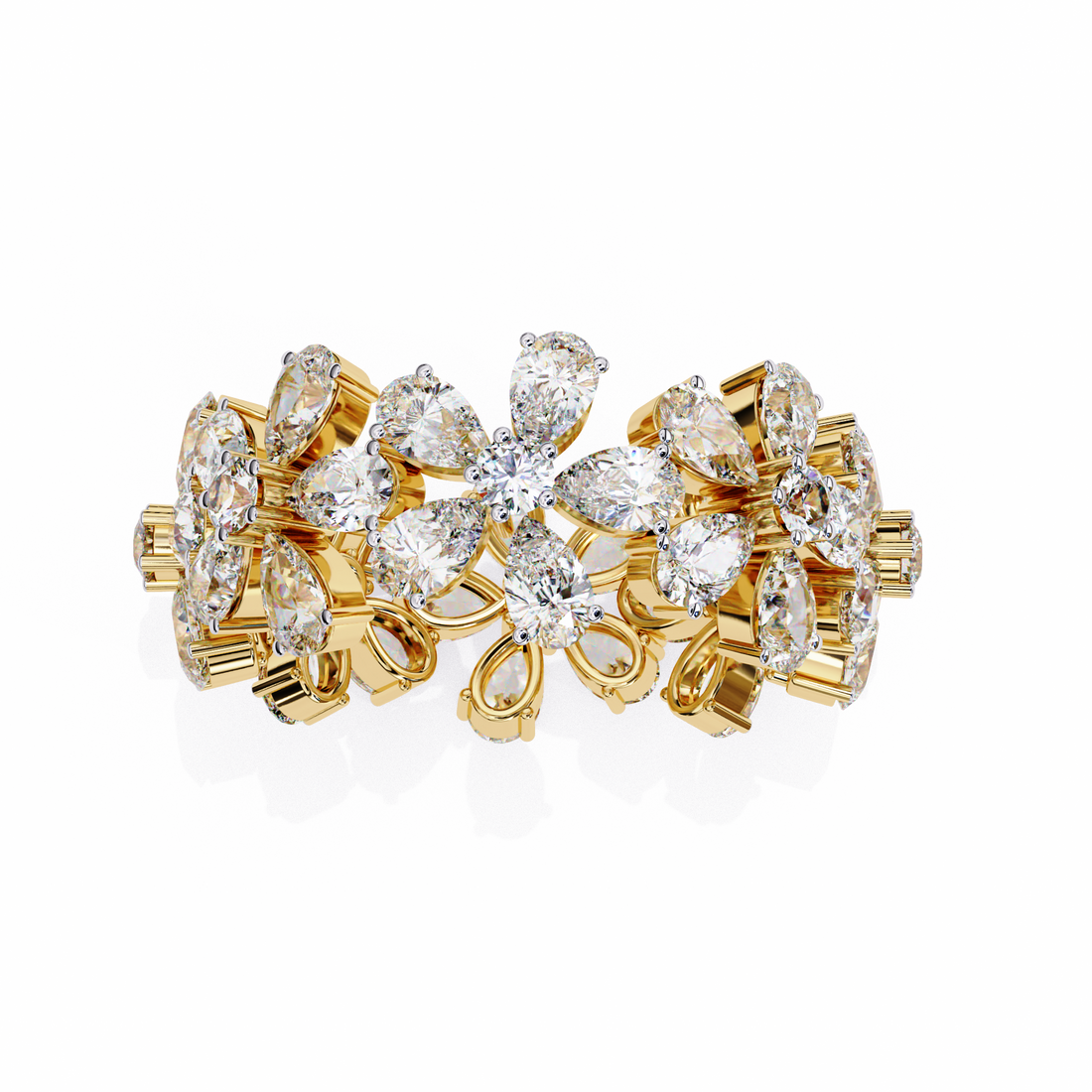 Petal Bloom Lab Grown Diamond Ring