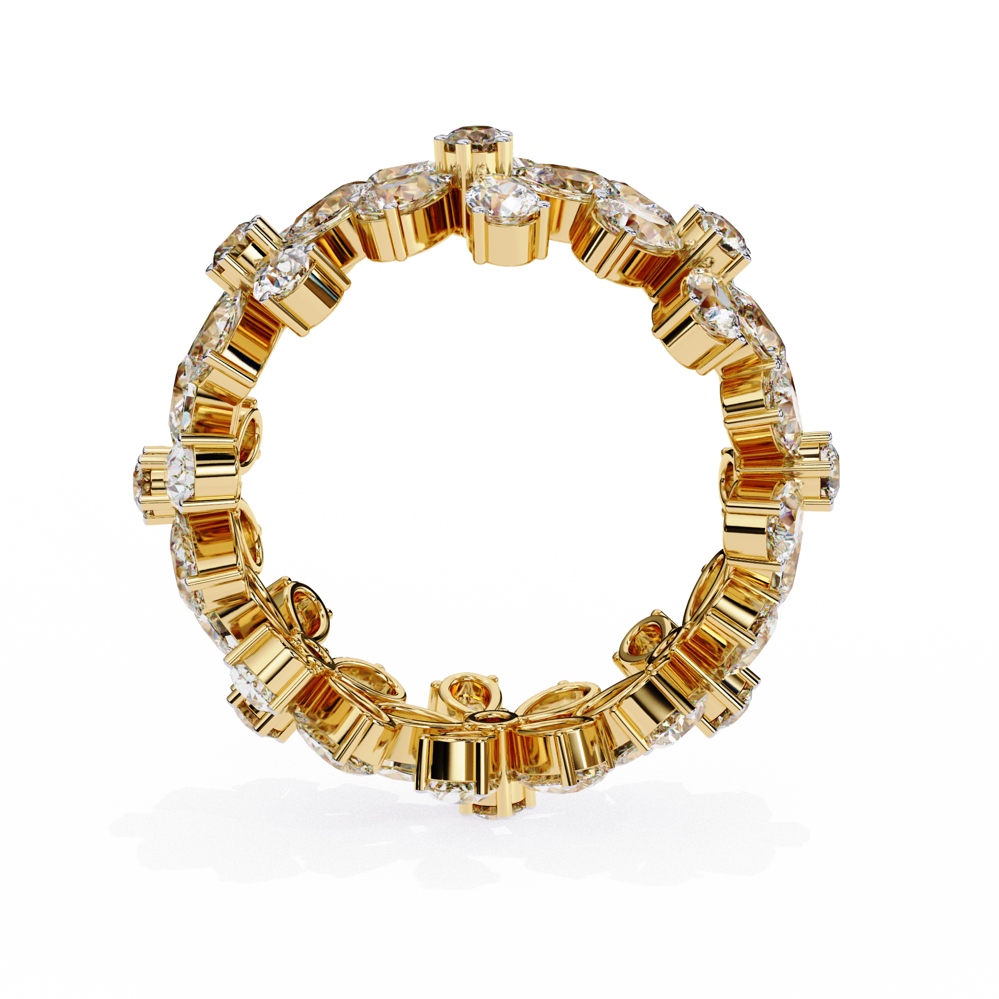 Petal Bloom Lab Grown Diamond Ring