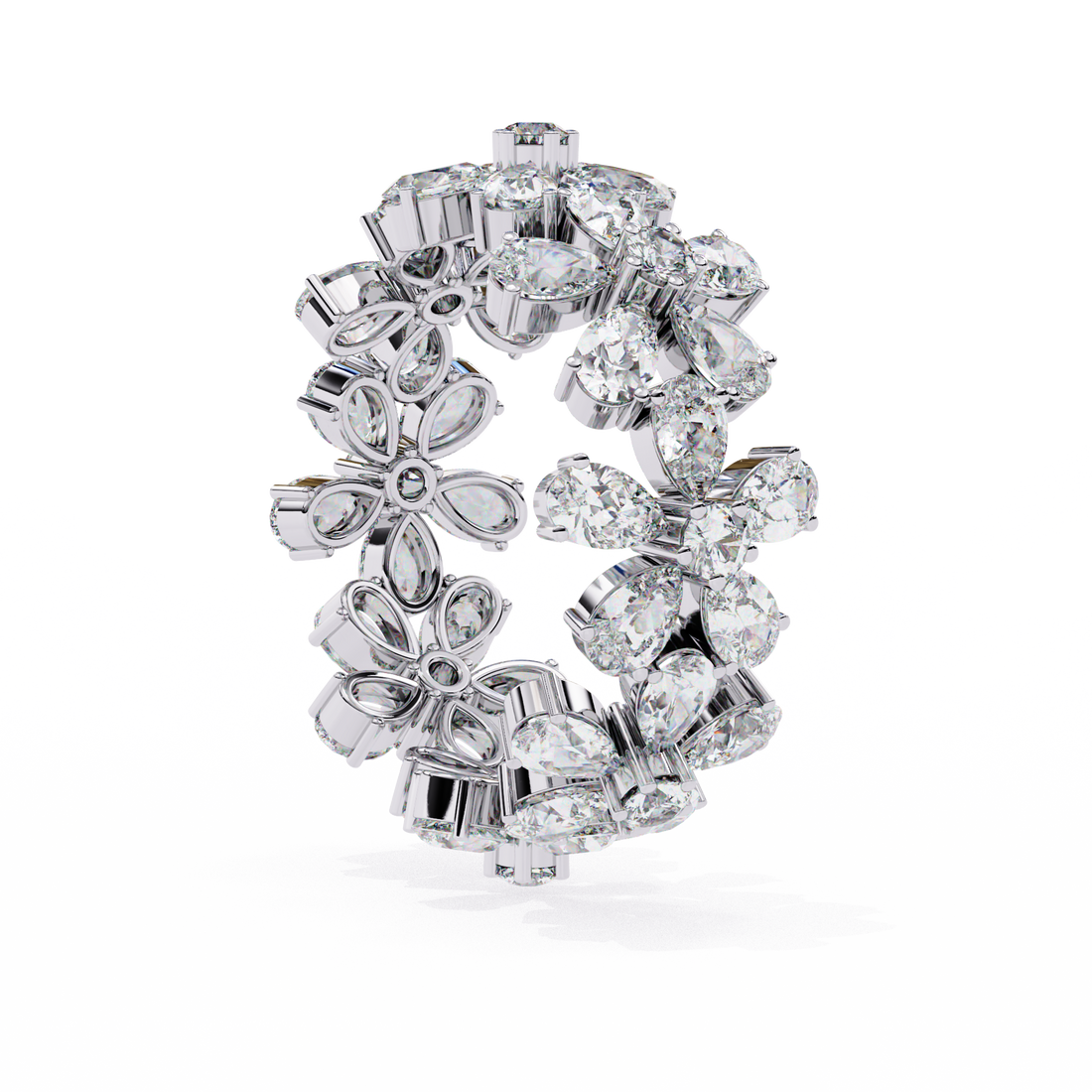 Petal Bloom Lab Grown Diamond Ring