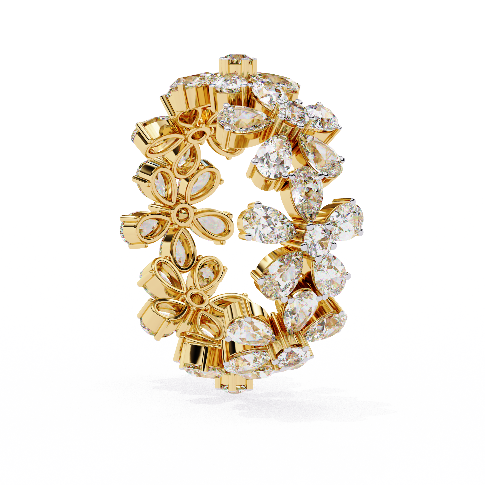 Petal Bloom Lab Grown Diamond Ring