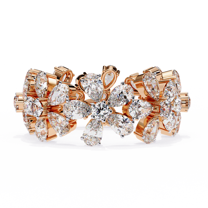 Petal Bloom Lab Grown Diamond Ring
