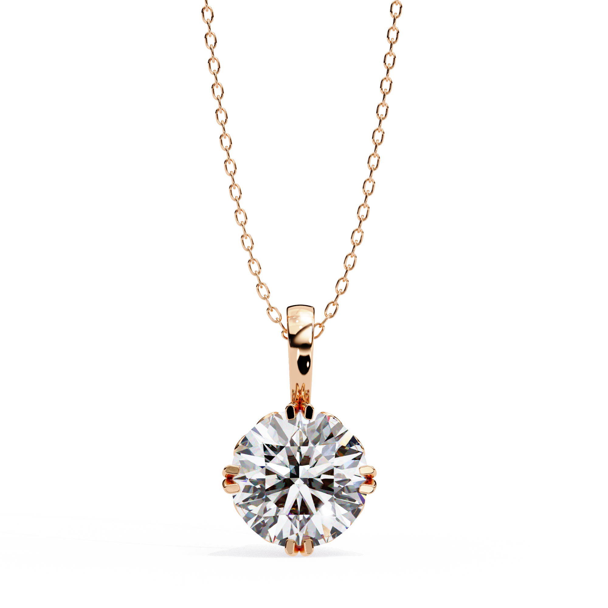 1.80 carats Solitaire Diamond pendant