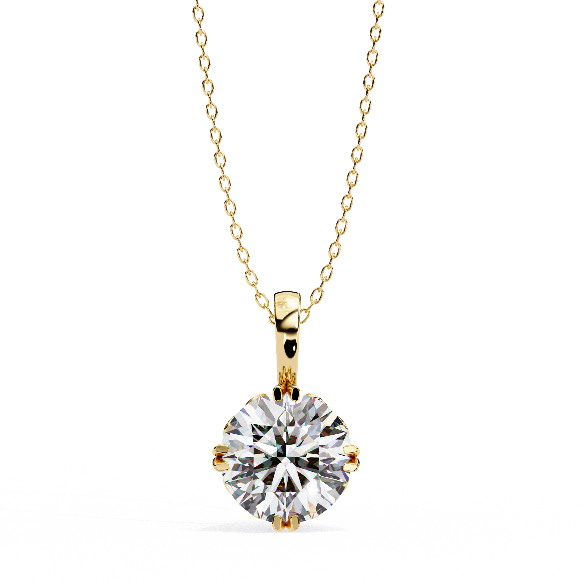 1.80 carats Solitaire Diamond pendant