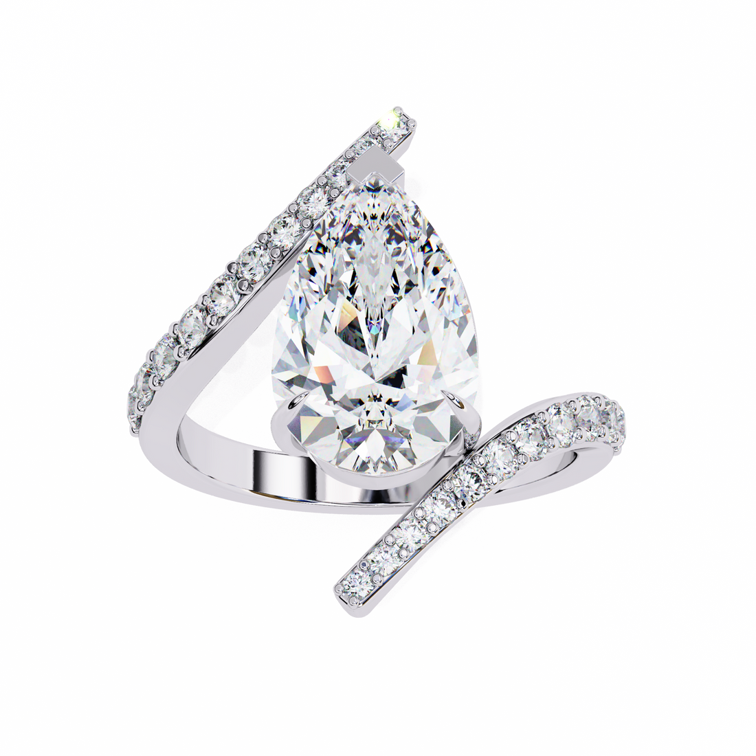 Glimmer Nest Diamond Ring