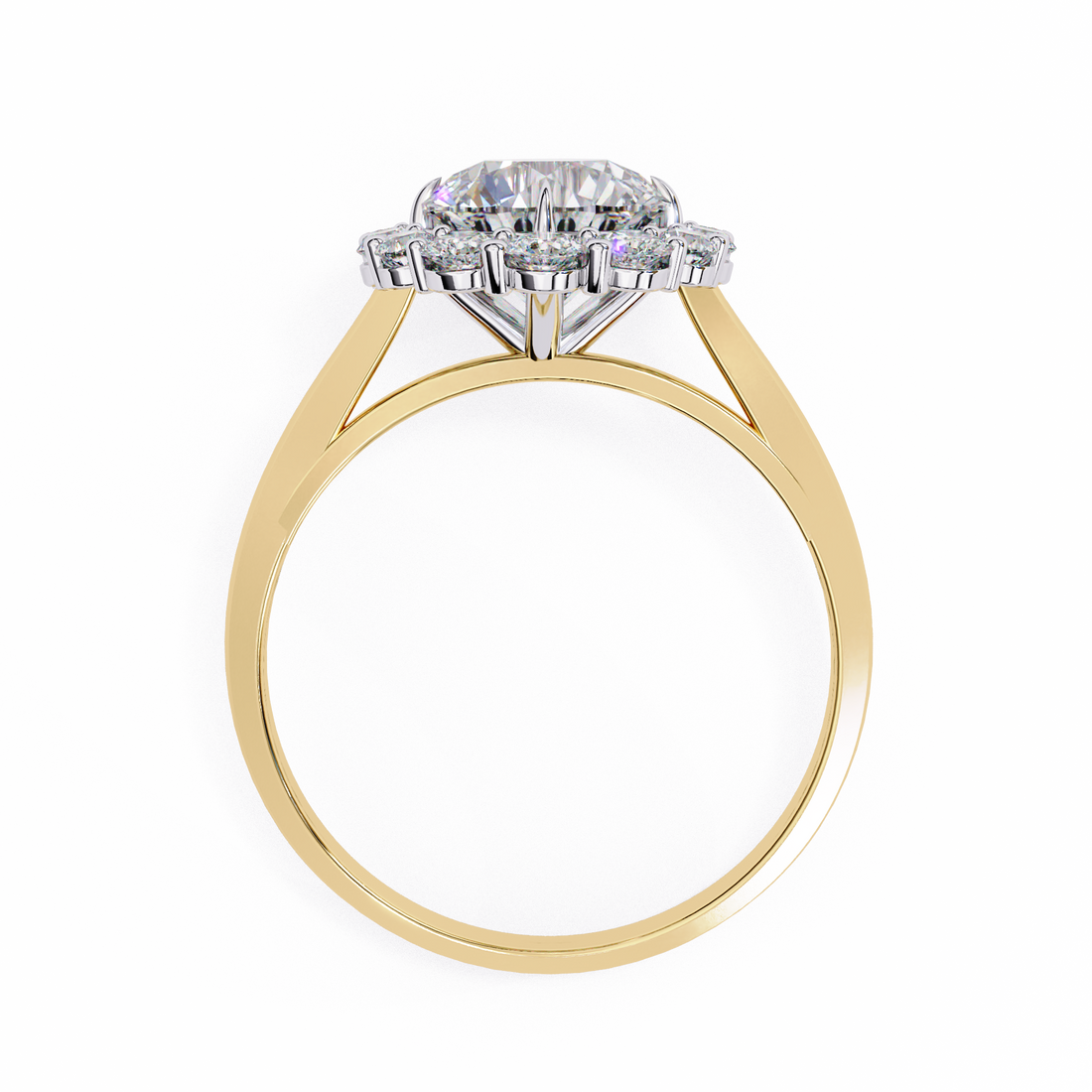 Halo Muse Statement Ring