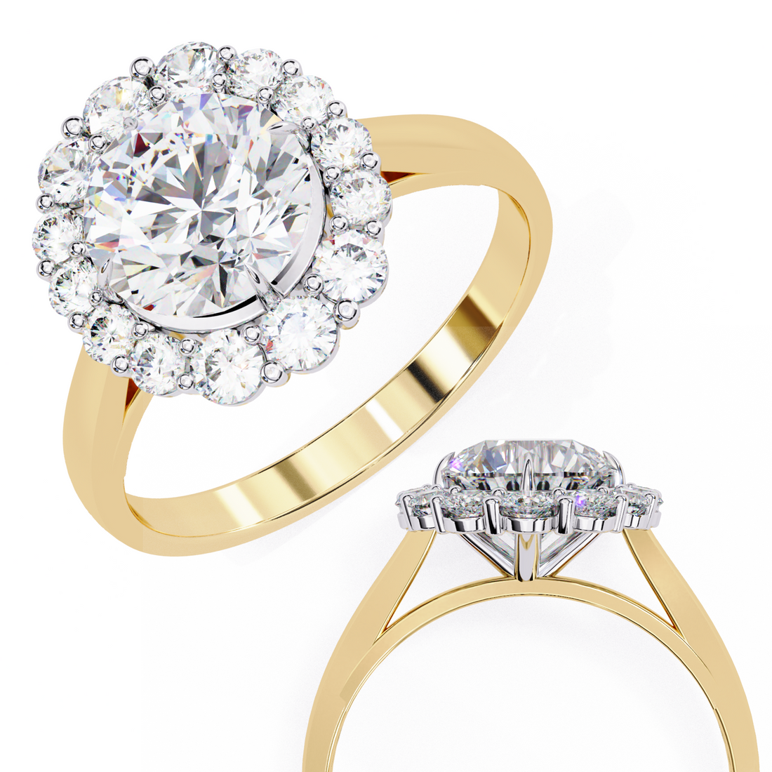 Halo Muse Statement Ring