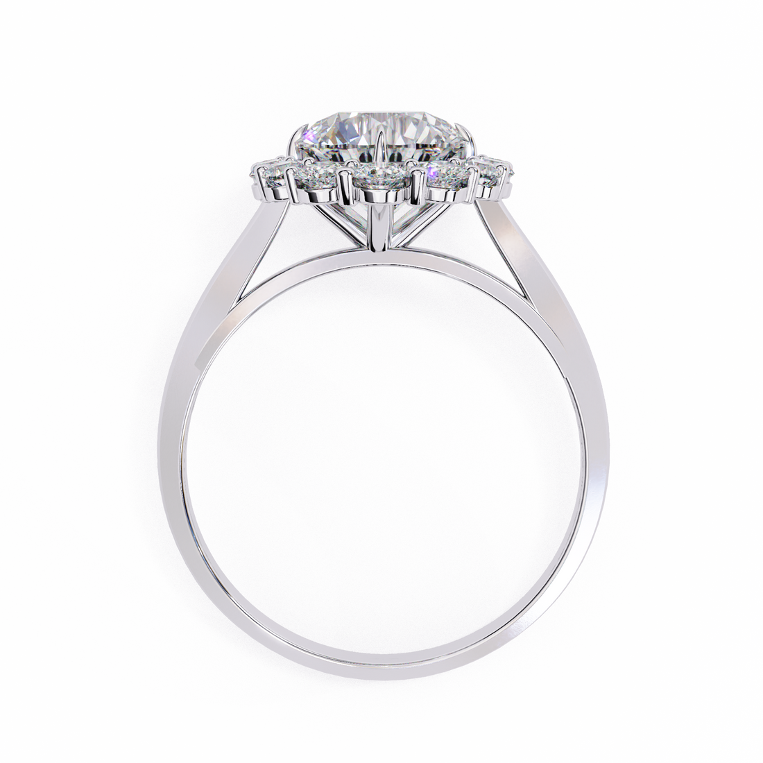 Halo Muse Statement Ring