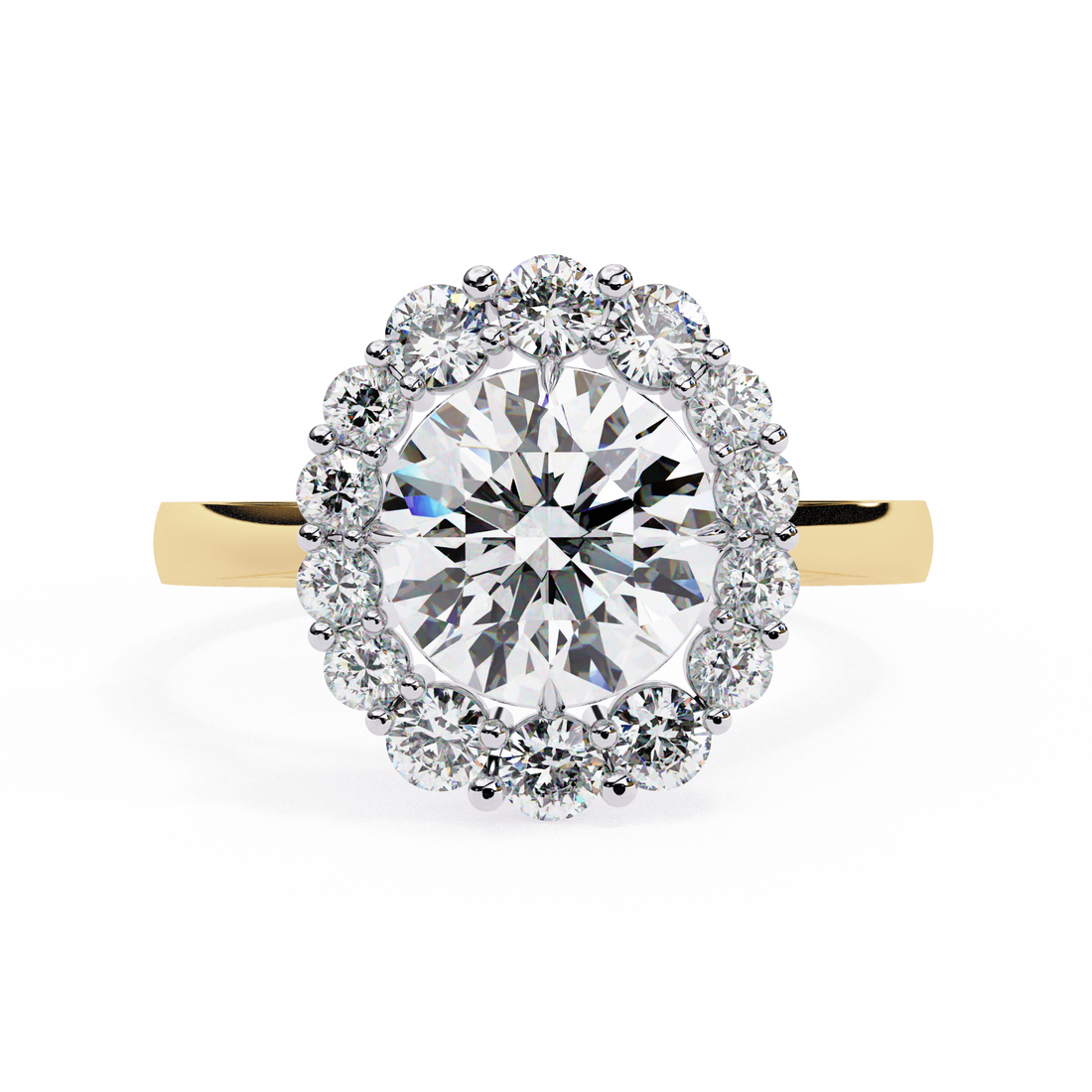 Halo Muse Statement Ring