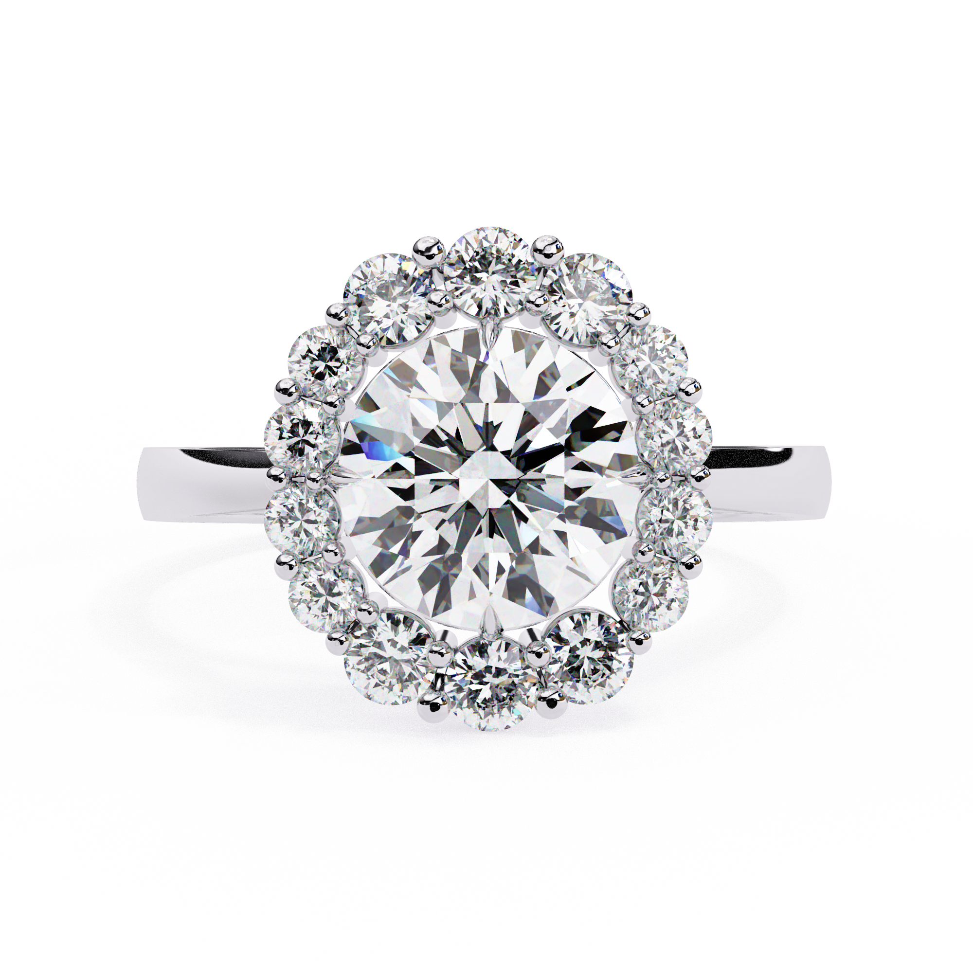 Halo Muse Statement Ring