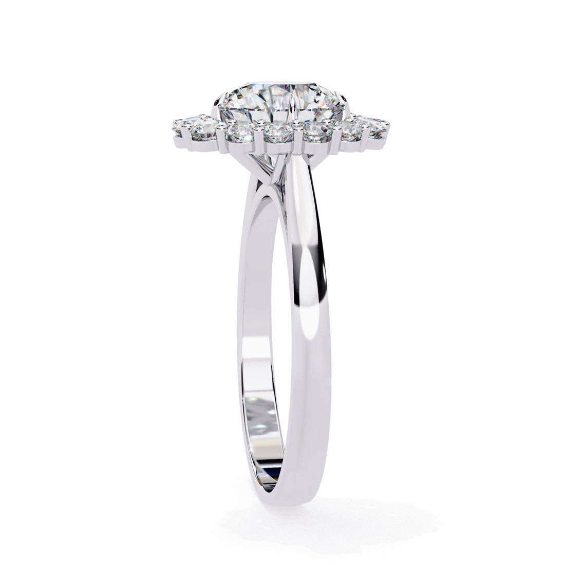Halo Muse Statement Ring