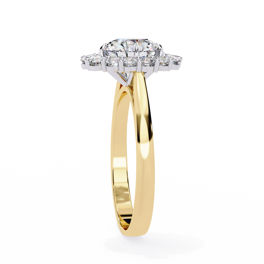 Halo Muse Statement Ring