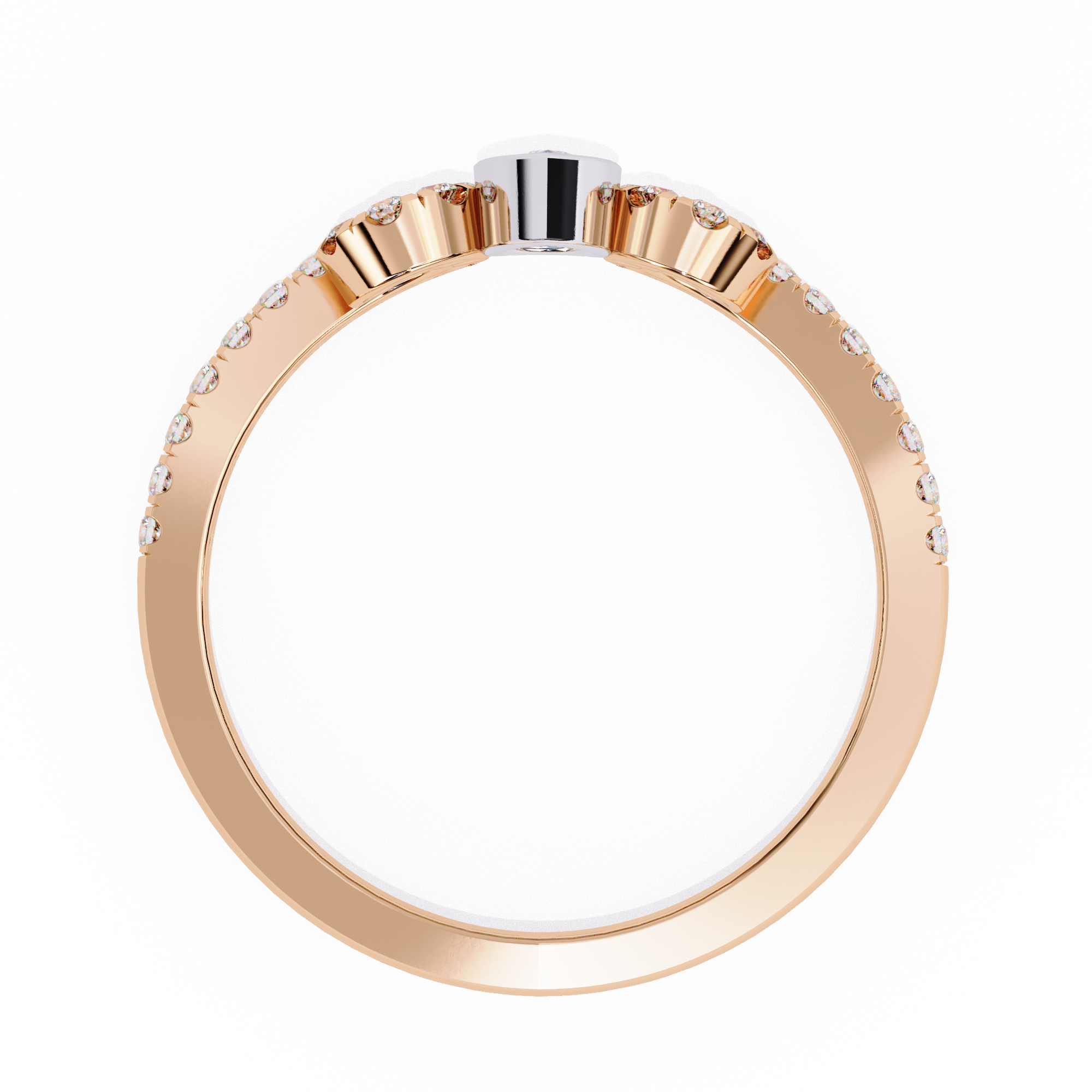 Pear Drop Diamond Ring