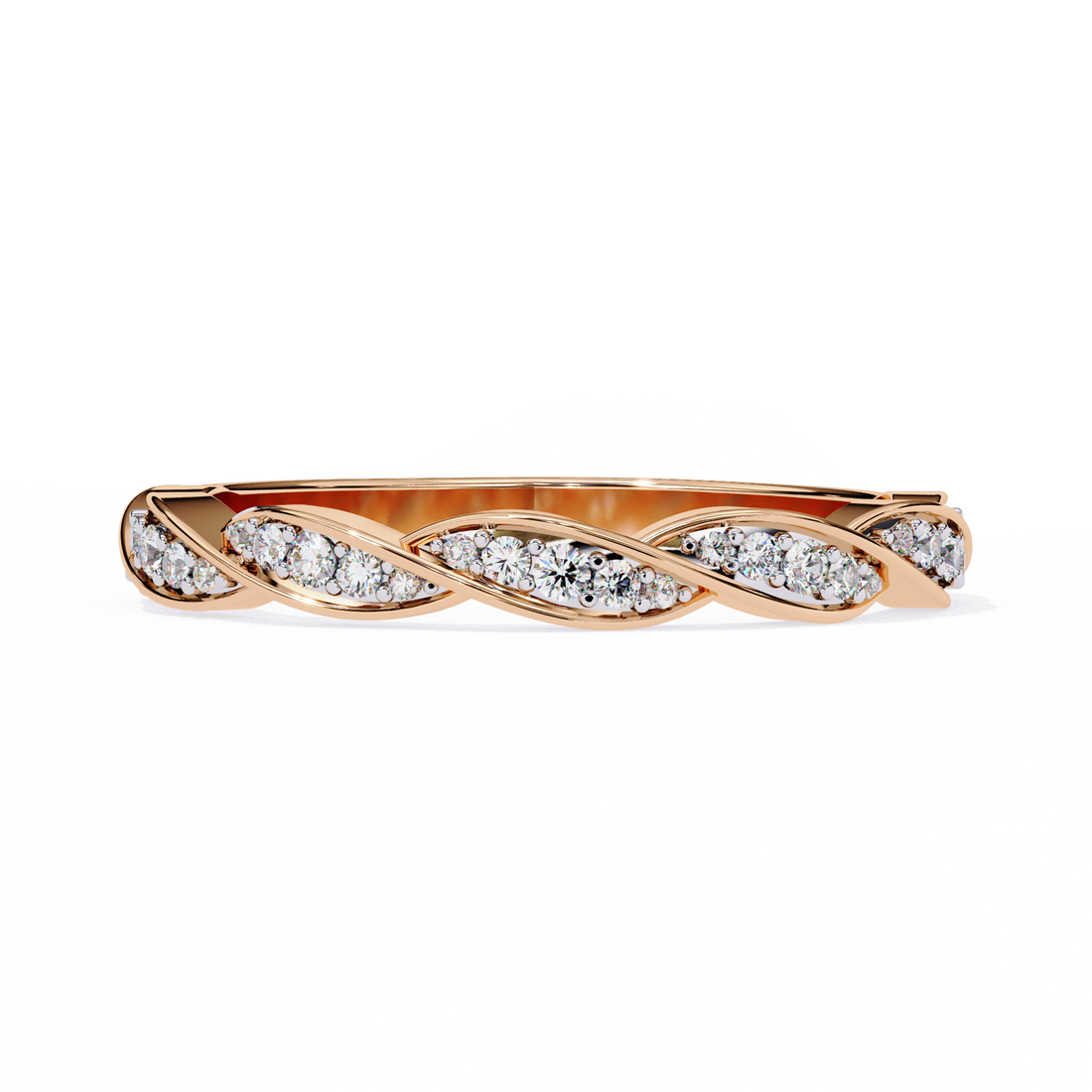Gratitude Diamond Ring band