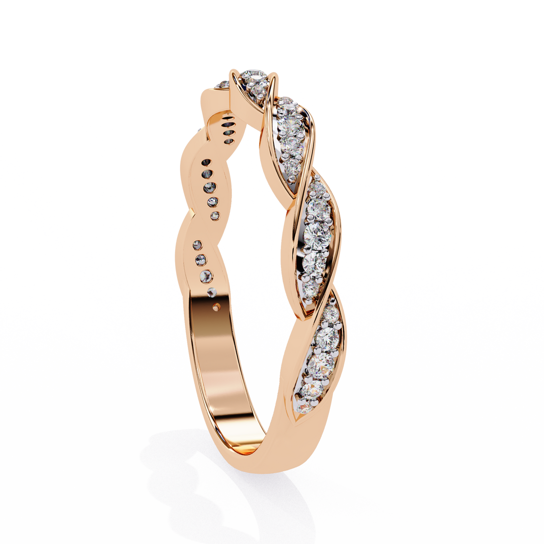 Gratitude Diamond Ring band