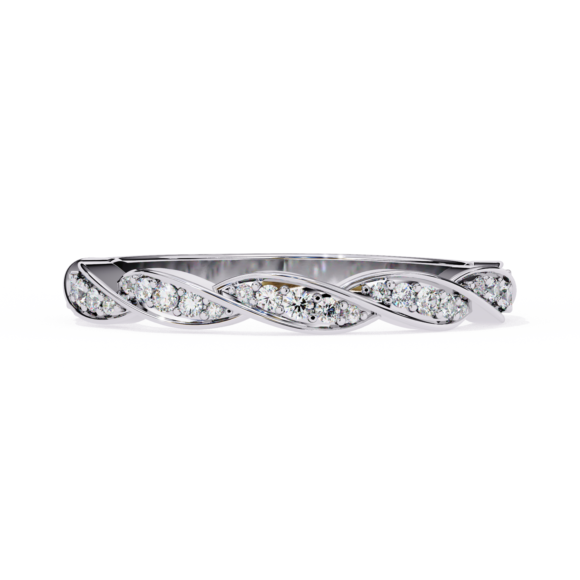 Gratitude Diamond Ring band