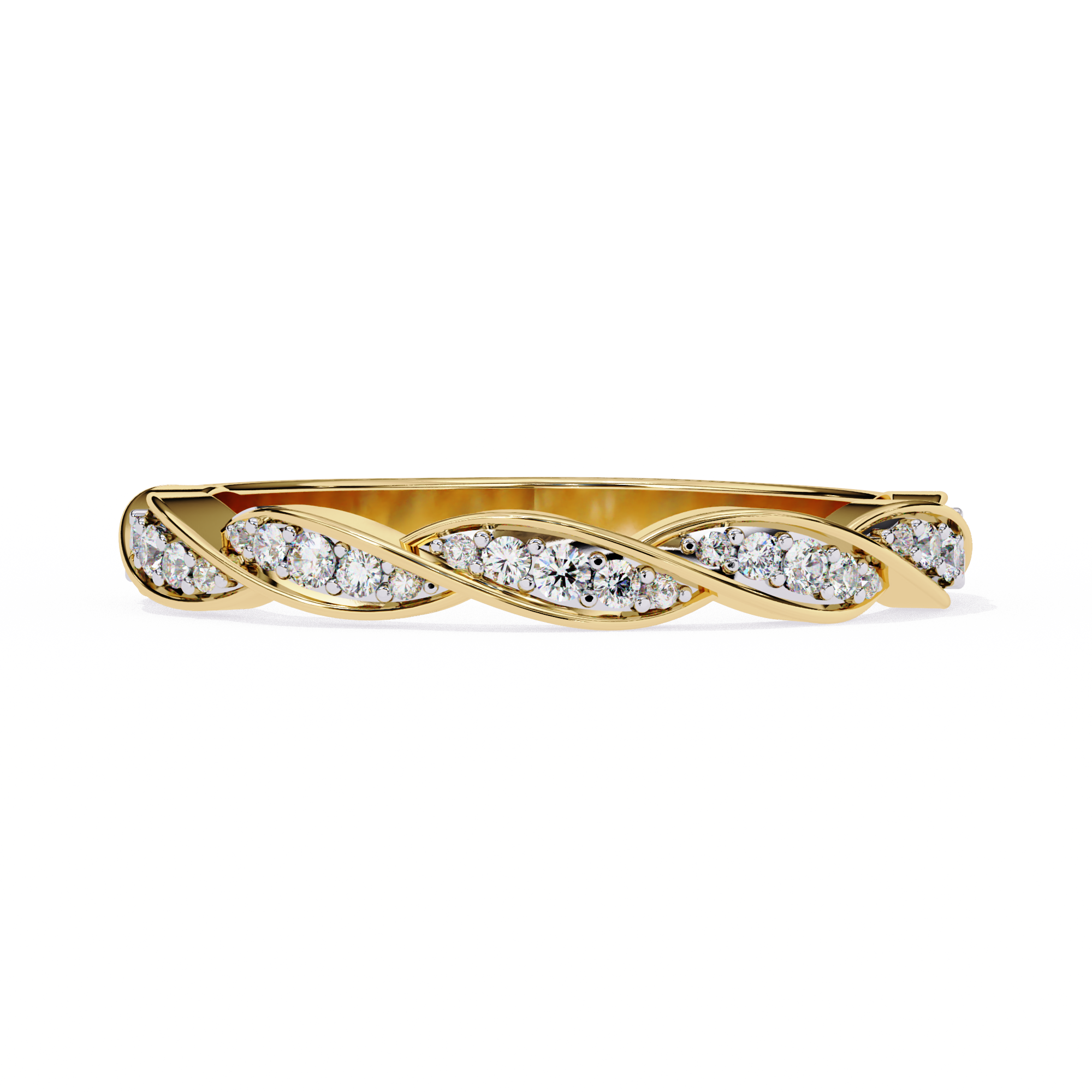 Gratitude Diamond Ring band