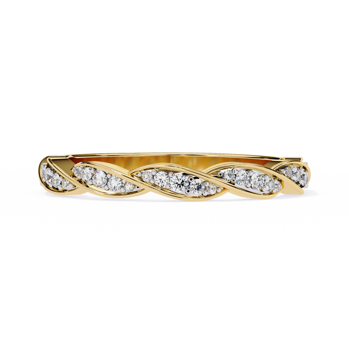 Gratitude Diamond Ring band
