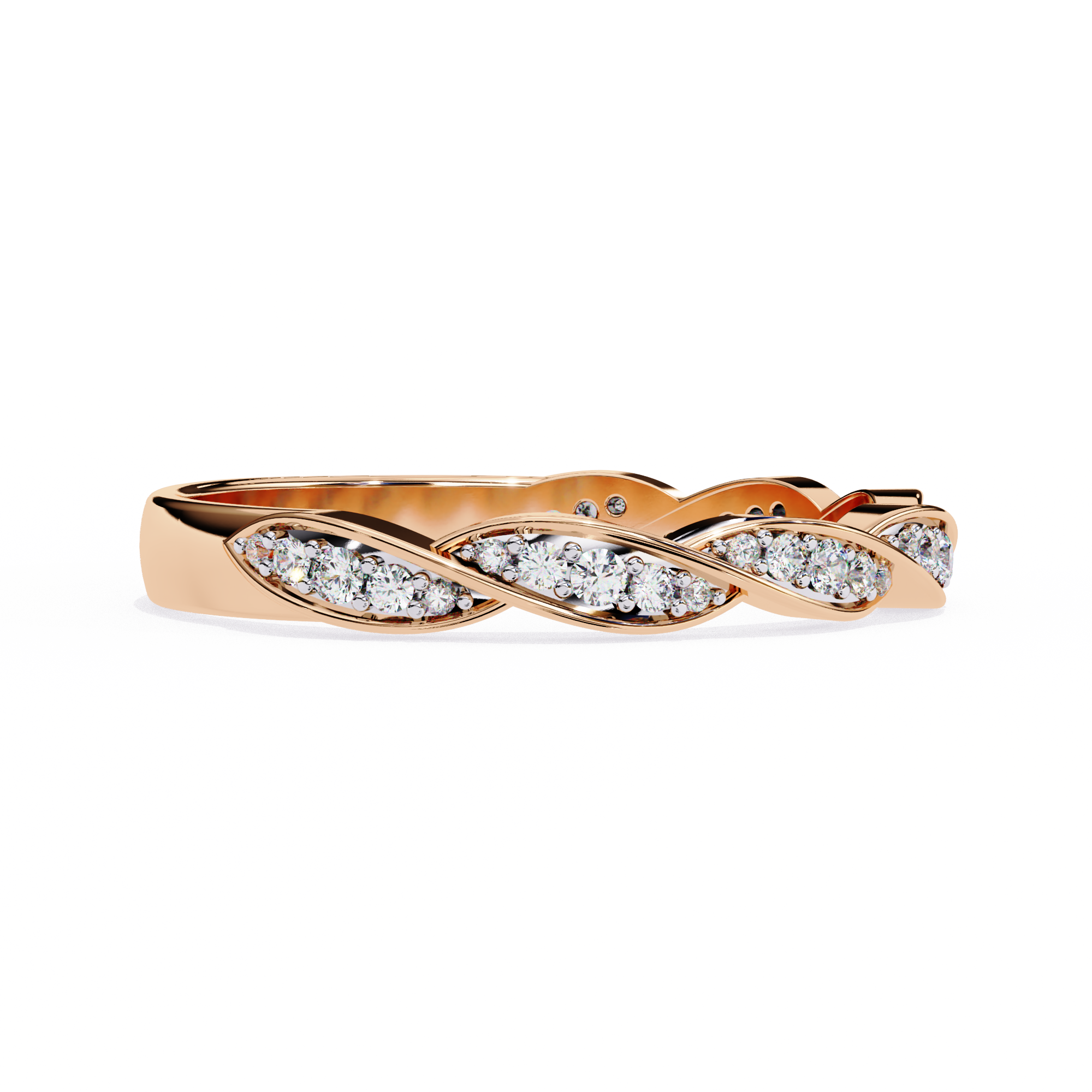 Gratitude Diamond Ring band
