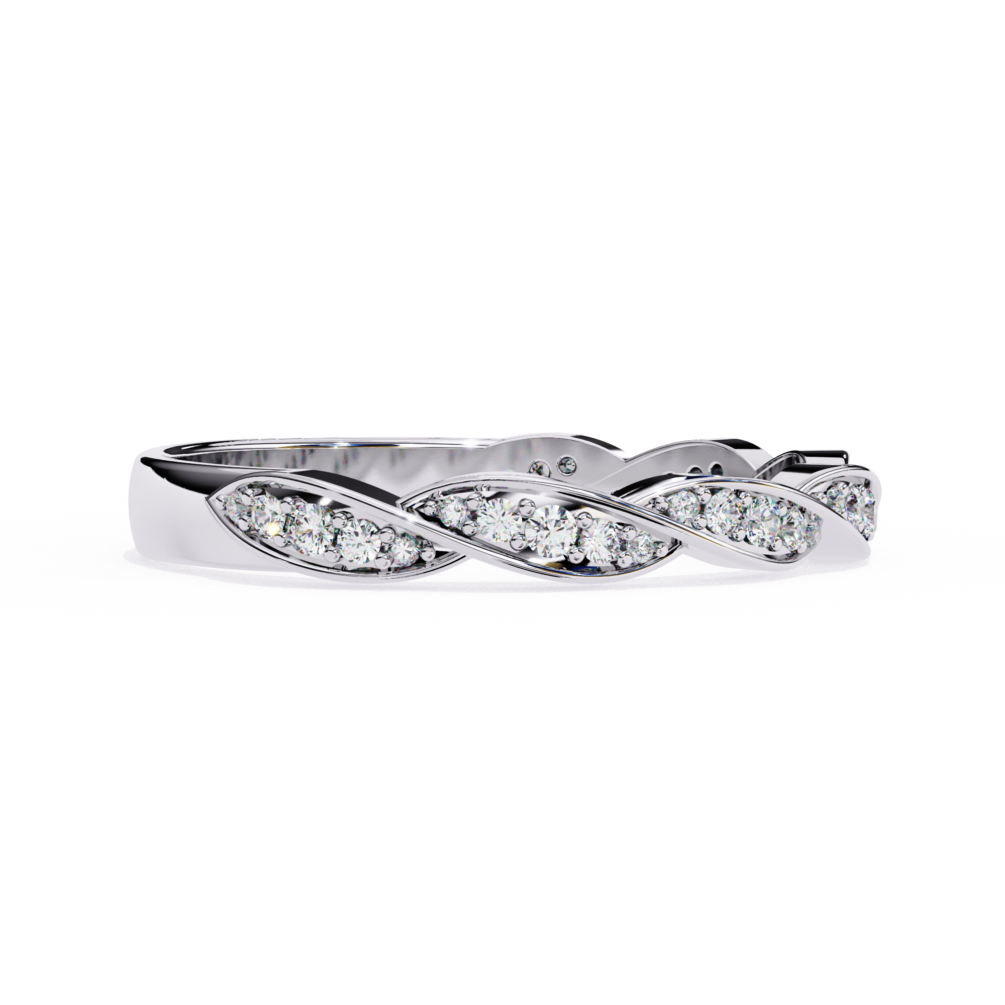 Gratitude Diamond Ring band