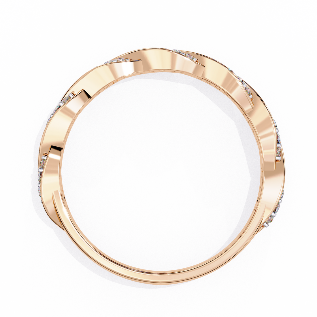Gratitude Diamond Ring band