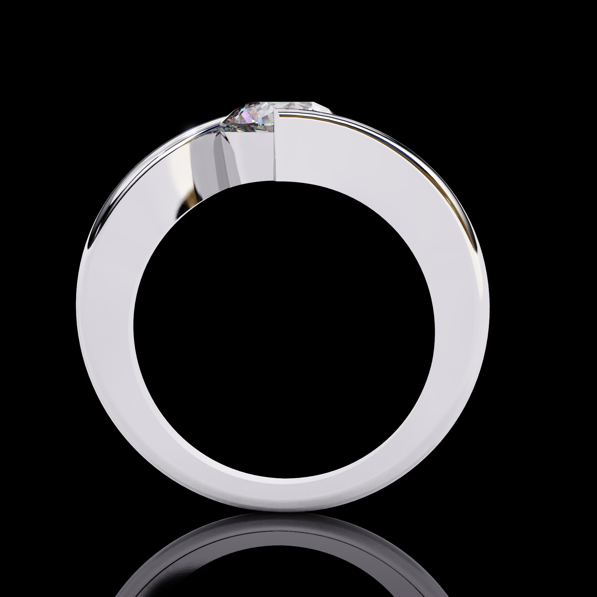 Glory Solitaire Diamond Ring