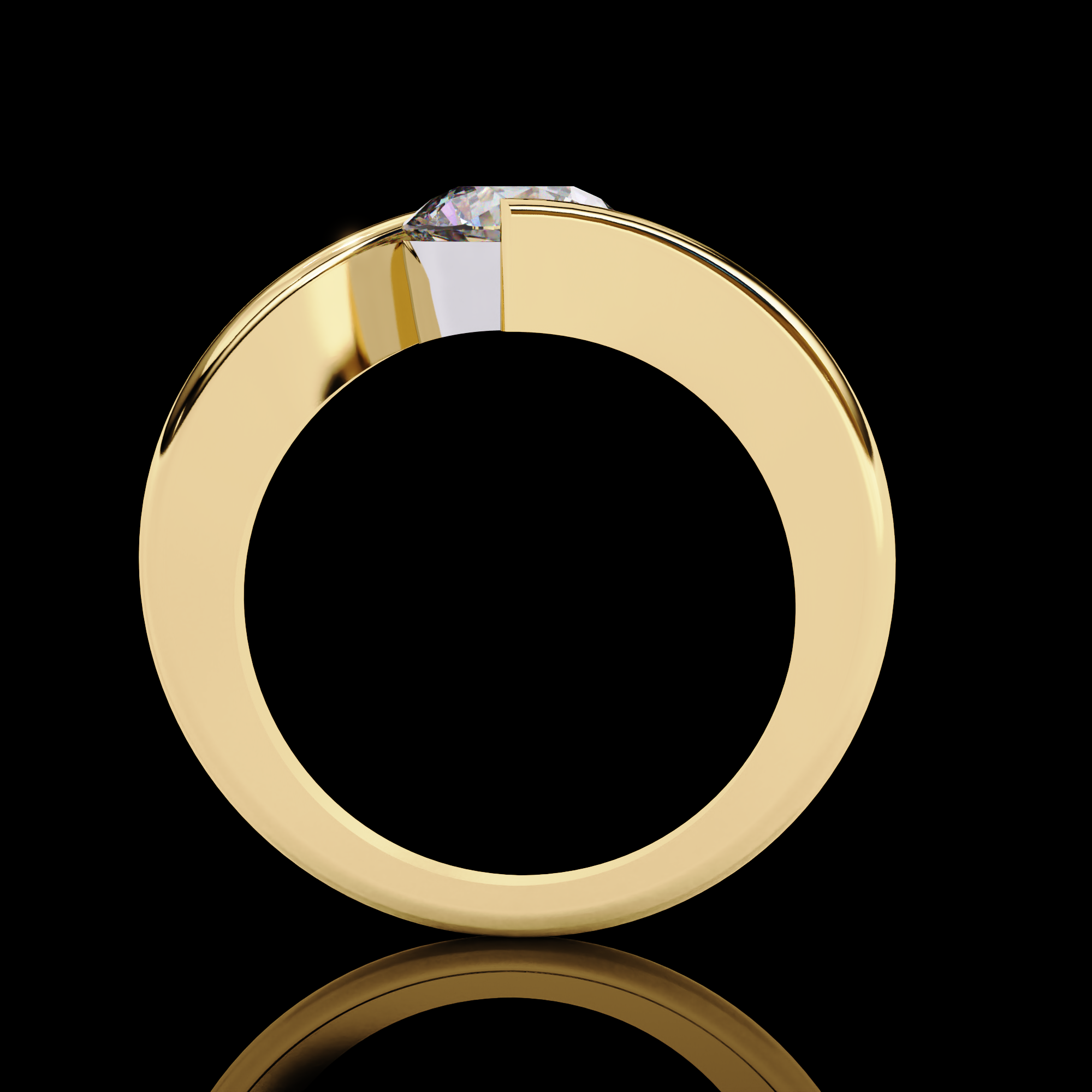 Glory Solitaire Diamond Ring