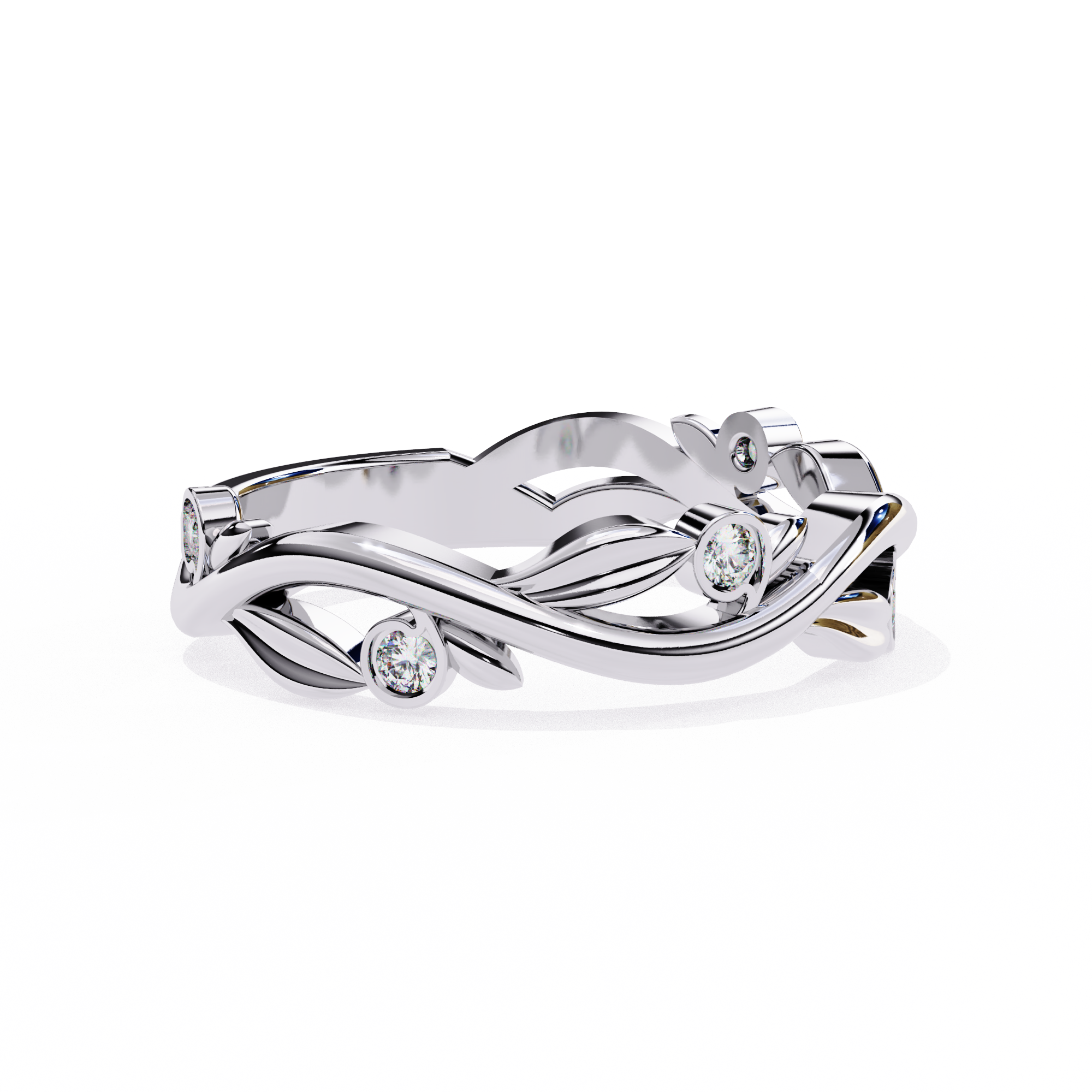 Glimmer Dash Diamond Ring