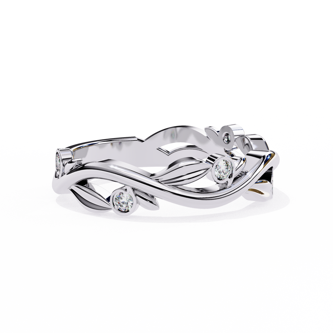 Glimmer Dash Diamond Ring
