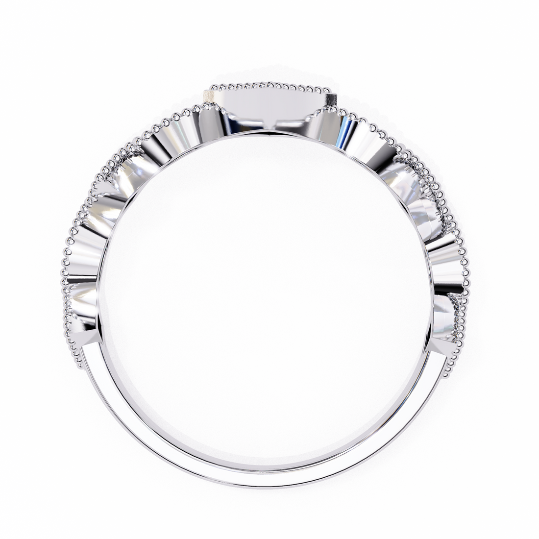 Urban Flash Diamond Band Ring