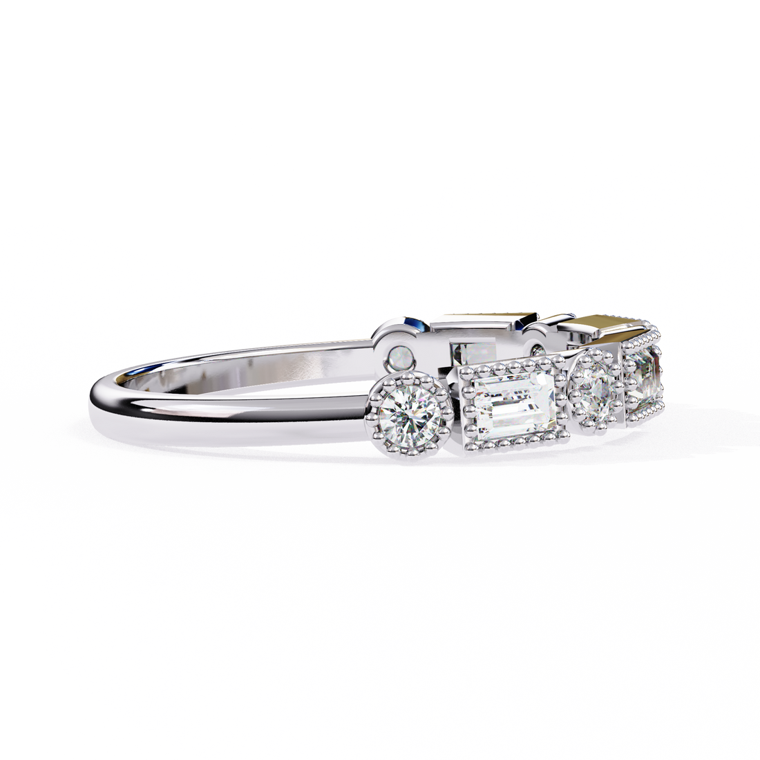 Luna Diamond Band Ring