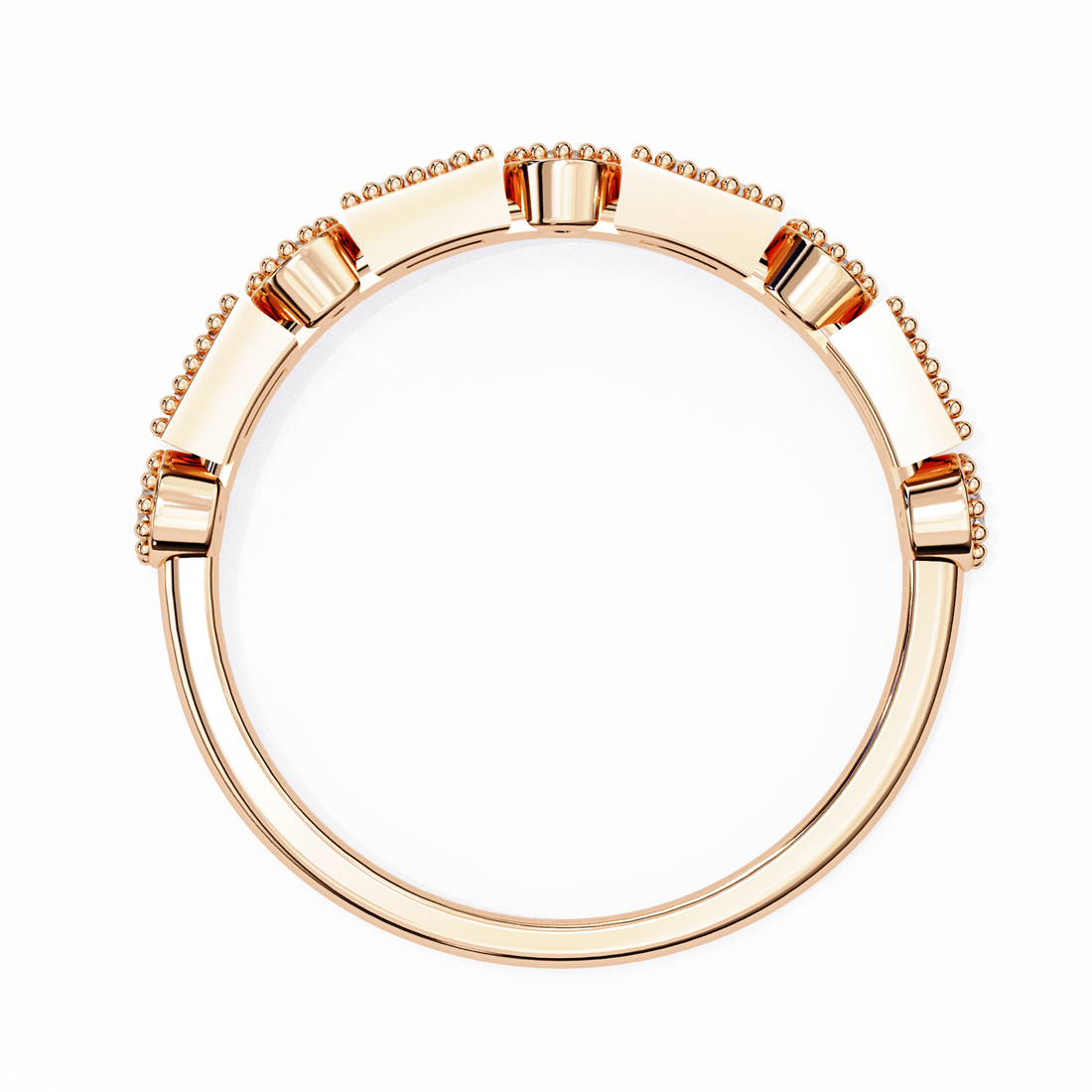 Luna Diamond Band Ring