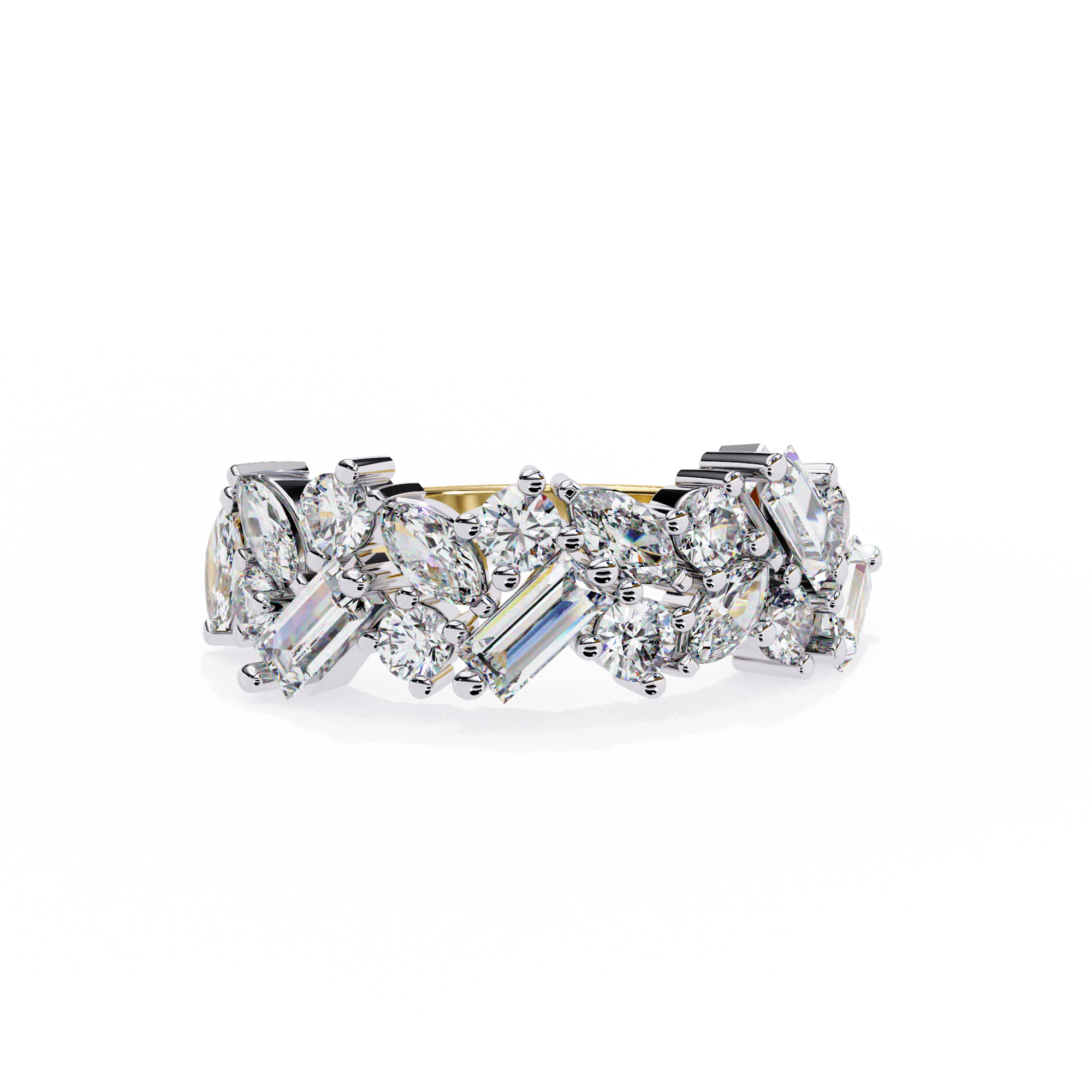 Alluring Half Eternity Ring