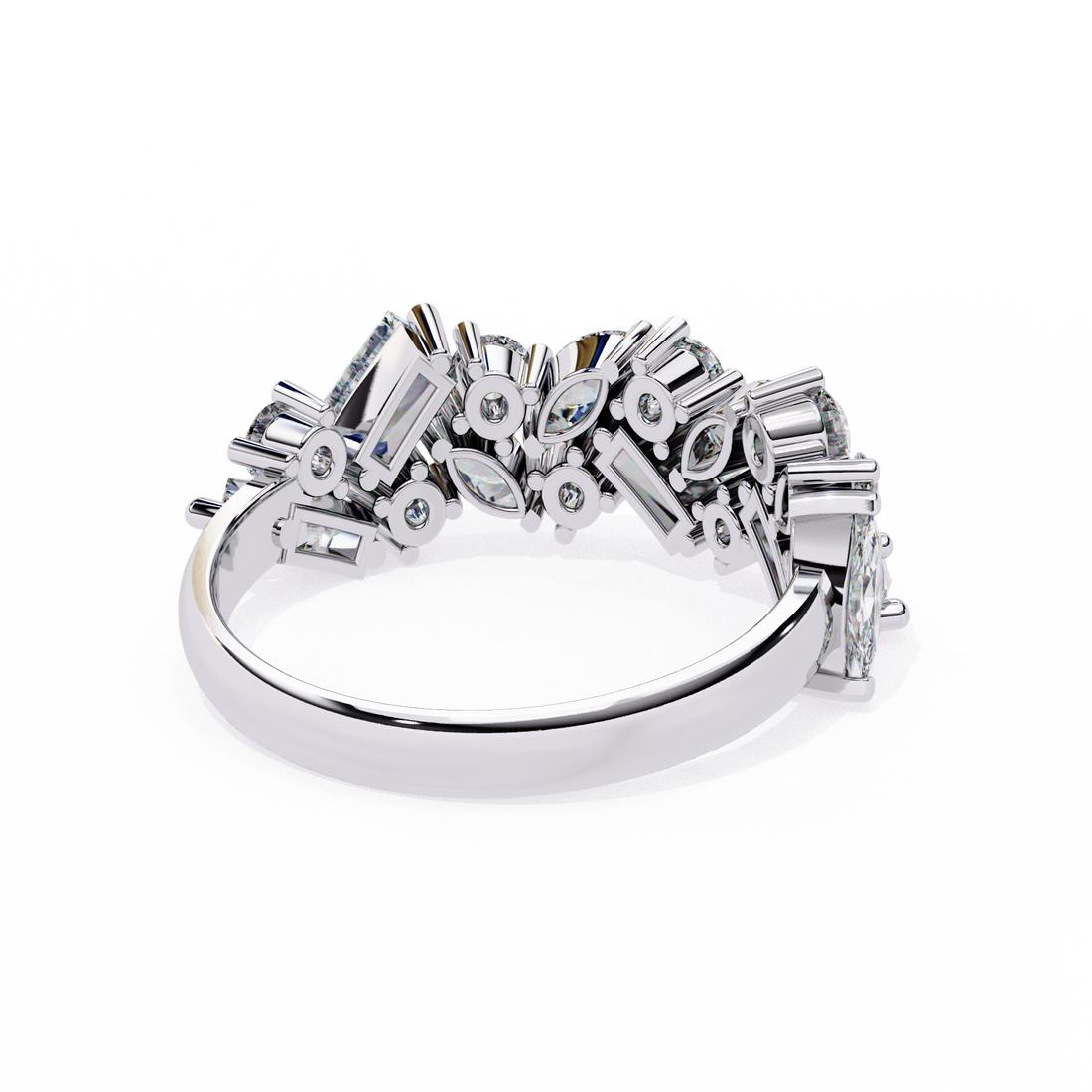 Alluring Half Eternity Ring